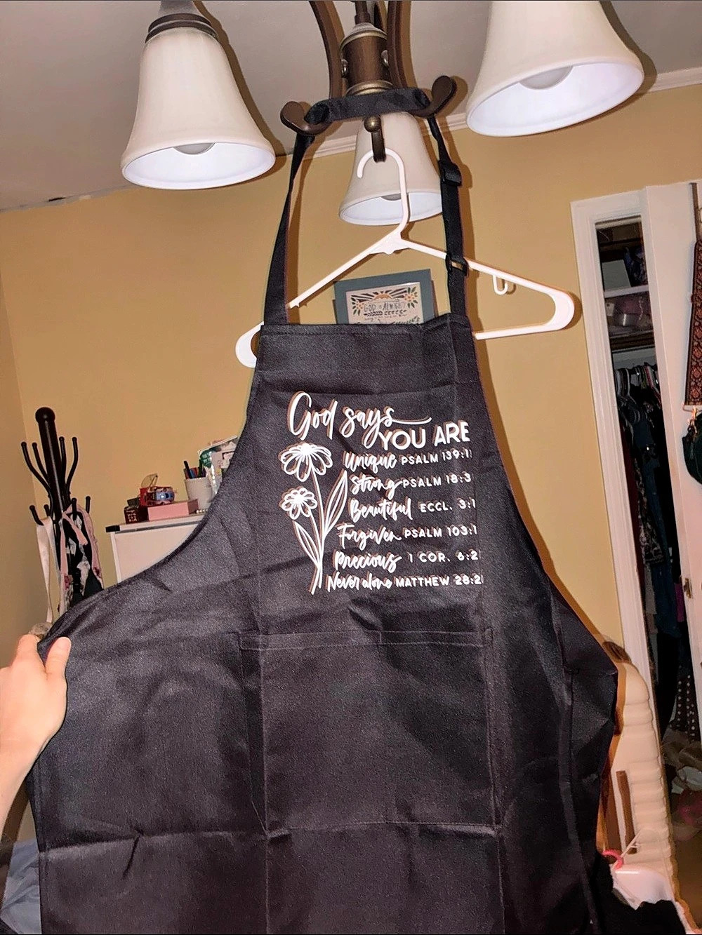 NWOT Black Apron